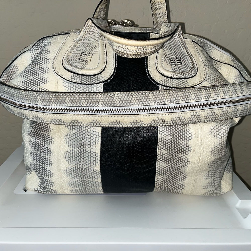 Givenchy Python Nightingale Purse - image 3